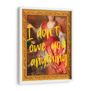 I don't owe you - Nayeli Cabrera | Cuadro decorativo de Canvas Lab