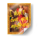 I don't owe you - Nayeli Cabrera | Cuadro decorativo de Canvas Lab