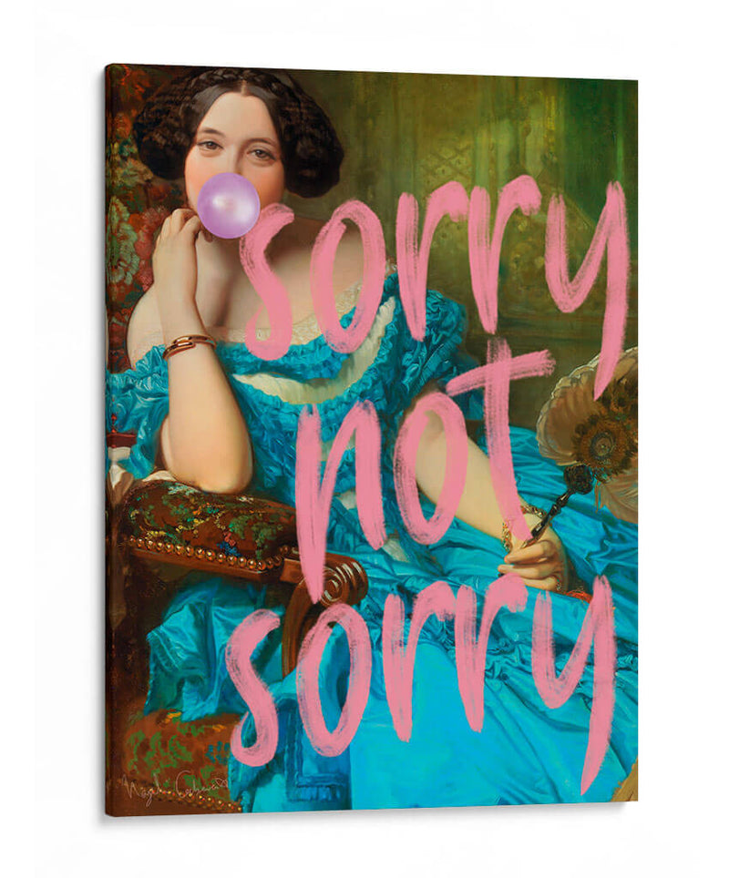sorry not sorry - Nayeli Cabrera | Cuadro decorativo de Canvas Lab