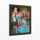 sorry not sorry - Nayeli Cabrera | Cuadro decorativo de Canvas Lab