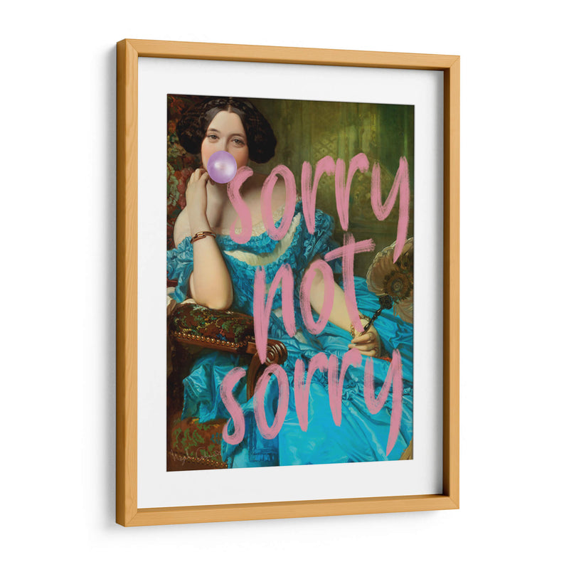 sorry not sorry - Nayeli Cabrera | Cuadro decorativo de Canvas Lab