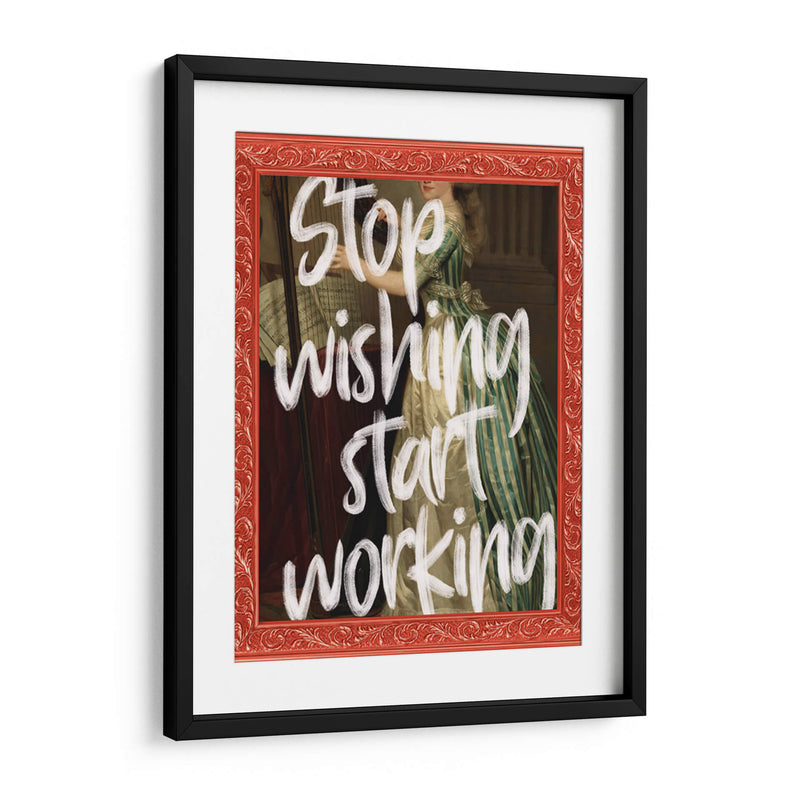 stop wishing - Nayeli Cabrera | Cuadro decorativo de Canvas Lab