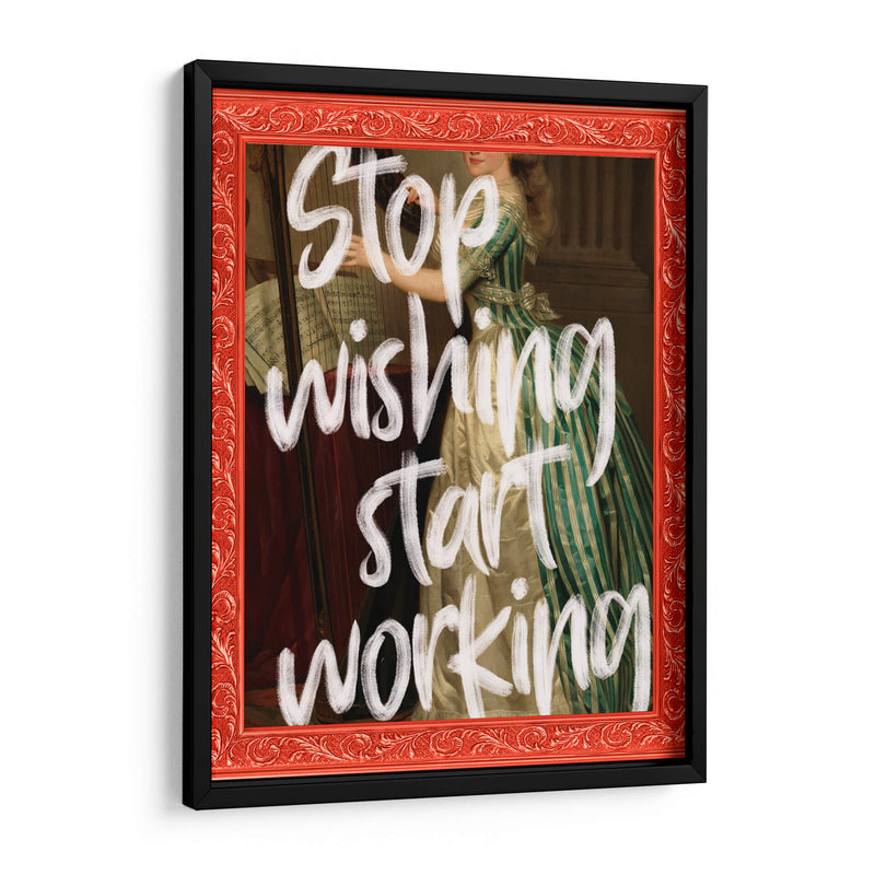 stop wishing - Nayeli Cabrera | Cuadro decorativo de Canvas Lab