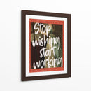 stop wishing - Nayeli Cabrera | Cuadro decorativo de Canvas Lab