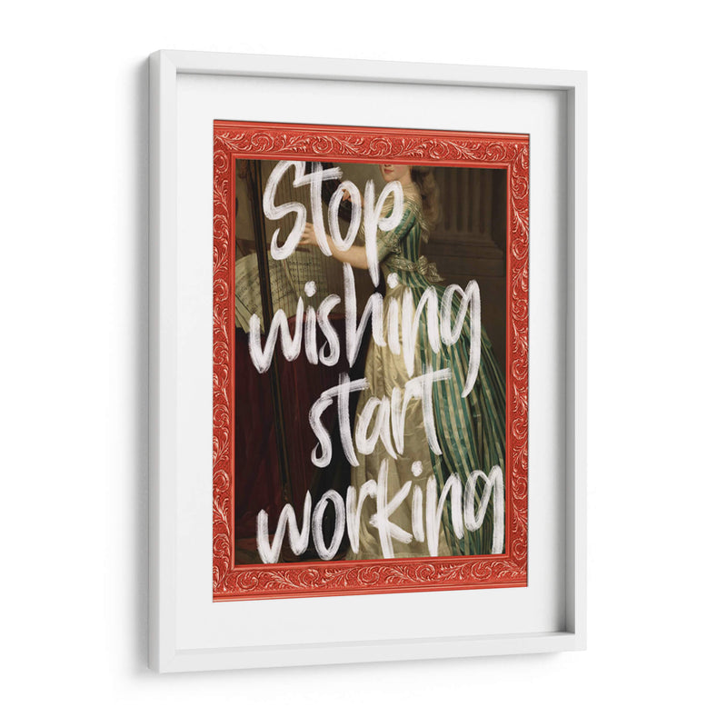 stop wishing - Nayeli Cabrera | Cuadro decorativo de Canvas Lab