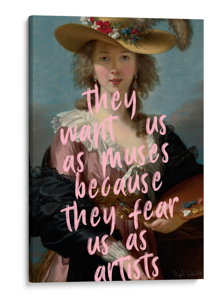they fear us - Nayeli Cabrera | Cuadro decorativo de Canvas Lab