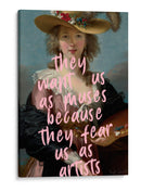 they fear us - Nayeli Cabrera | Cuadro decorativo de Canvas Lab