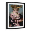 they fear us - Nayeli Cabrera | Cuadro decorativo de Canvas Lab