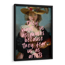 they fear us - Nayeli Cabrera | Cuadro decorativo de Canvas Lab