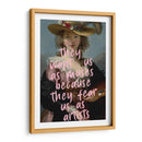 they fear us - Nayeli Cabrera | Cuadro decorativo de Canvas Lab