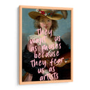 they fear us - Nayeli Cabrera | Cuadro decorativo de Canvas Lab