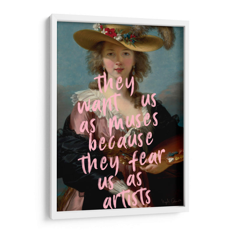 they fear us - Nayeli Cabrera | Cuadro decorativo de Canvas Lab