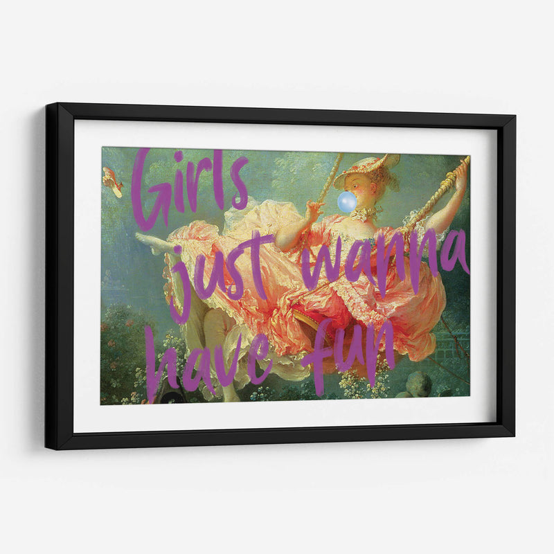 girls just wanna have fun - Nayeli Cabrera | Cuadro decorativo de Canvas Lab