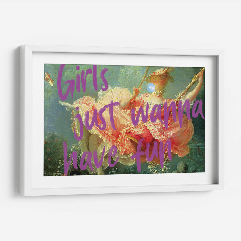 girls just wanna have fun - Nayeli Cabrera | Cuadro decorativo de Canvas Lab