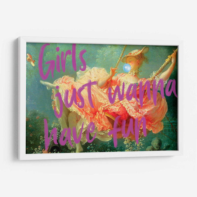 girls just wanna have fun - Nayeli Cabrera | Cuadro decorativo de Canvas Lab