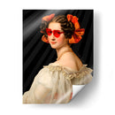 lentes rojos - Nayeli Cabrera | Cuadro decorativo de Canvas Lab