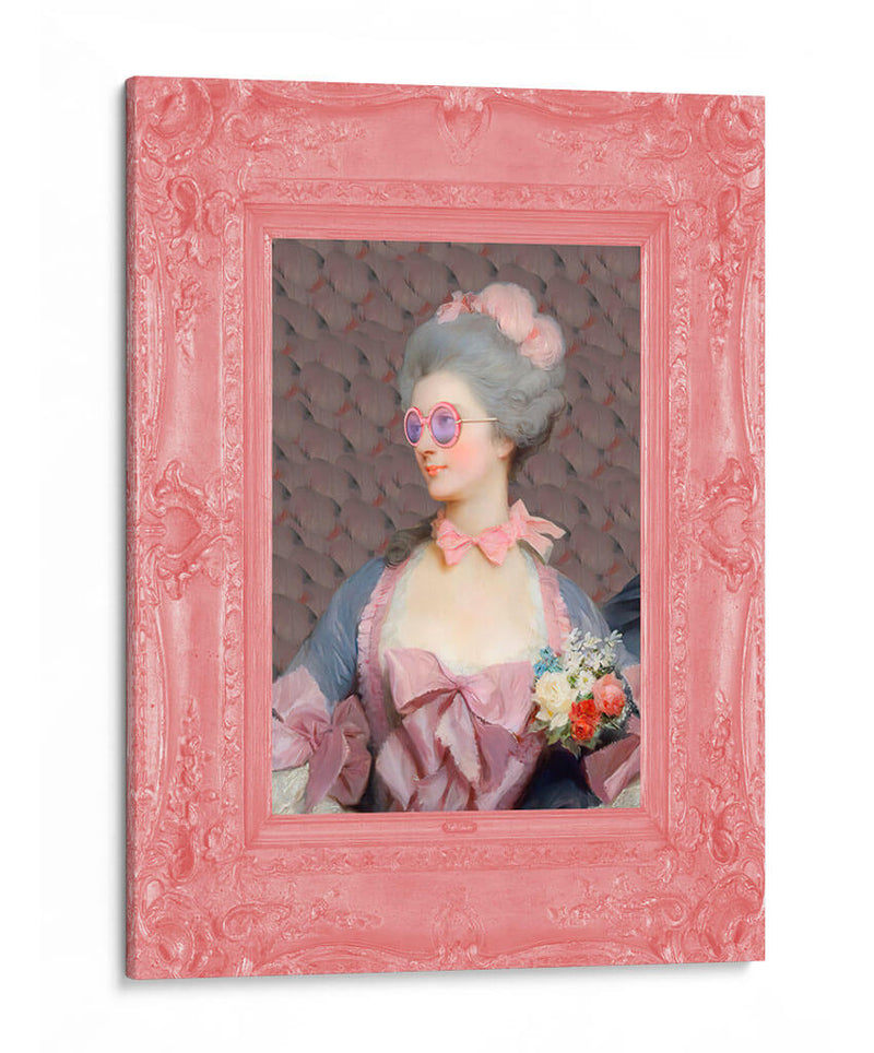 plumas rosas - Nayeli Cabrera | Cuadro decorativo de Canvas Lab