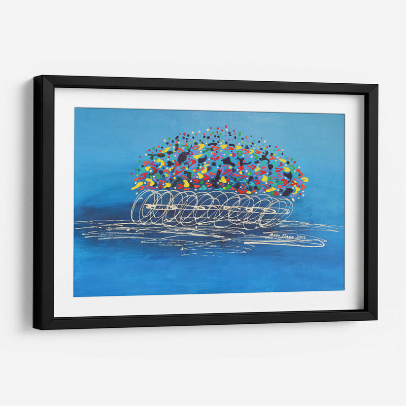 Tolvanera de ciclistas - Alba Derbez | Cuadro decorativo de Canvas Lab