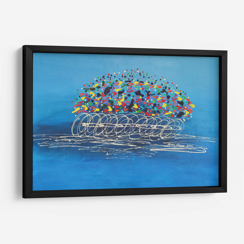 Tolvanera de ciclistas - Alba Derbez | Cuadro decorativo de Canvas Lab