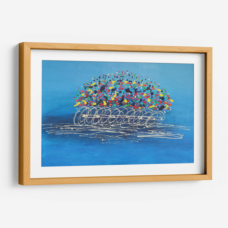 Tolvanera de ciclistas - Alba Derbez | Cuadro decorativo de Canvas Lab