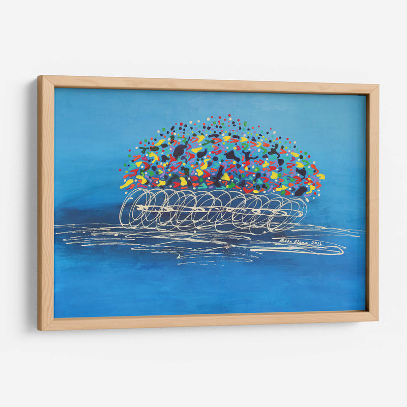 Tolvanera de ciclistas - Alba Derbez | Cuadro decorativo de Canvas Lab