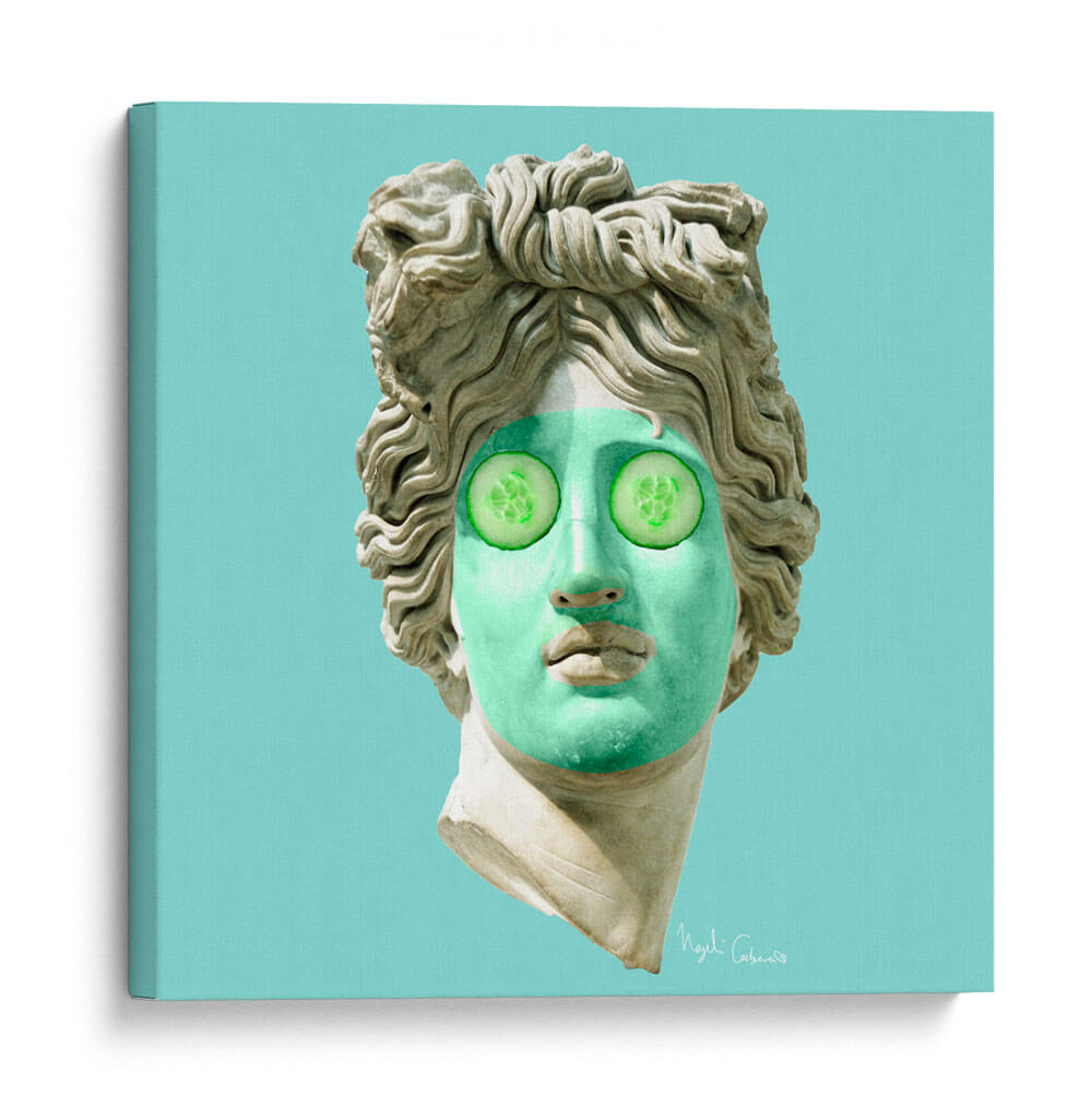 mascarilla - Nayeli Cabrera | Cuadro decorativo de Canvas Lab