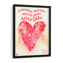 Amar Cura 45-60 - Farid Dieck | Cuadro decorativo de Canvas Lab