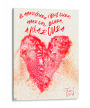 Amar Cura 90-120 - Farid Dieck | Cuadro decorativo de Canvas Lab