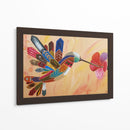 El colibrí y la flor 2 - Rodríguez Marconi | Cuadro decorativo de Canvas Lab