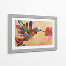 El colibrí y la flor 2 - Rodríguez Marconi | Cuadro decorativo de Canvas Lab