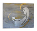 Virgen y bebé - Alba Derbez | Cuadro decorativo de Canvas Lab