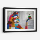 La gata y la manzana - Rodríguez Marconi | Cuadro decorativo de Canvas Lab