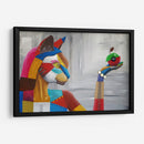 La gata y la manzana - Rodríguez Marconi | Cuadro decorativo de Canvas Lab