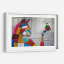 La gata y la manzana - Rodríguez Marconi | Cuadro decorativo de Canvas Lab