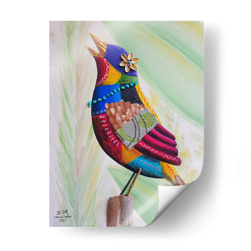 Madame Pájaro - Rodríguez Marconi | Cuadro decorativo de Canvas Lab