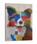 Perro Border Collie - Rodríguez Marconi | Cuadro decorativo de Canvas Lab