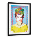 Frida Kahlo con Marco Rosa - Mario Velazquez | Cuadro decorativo de Canvas Lab