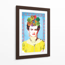 Frida Kahlo con Marco Rosa - Mario Velazquez | Cuadro decorativo de Canvas Lab