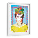 Frida Kahlo con Marco Rosa - Mario Velazquez | Cuadro decorativo de Canvas Lab