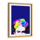 Los Ojos de Frida en Fondo Azul - Mario Velazquez | Cuadro decorativo de Canvas Lab