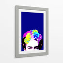 Los Ojos de Frida en Fondo Azul - Mario Velazquez | Cuadro decorativo de Canvas Lab