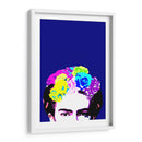 Los Ojos de Frida en Fondo Azul - Mario Velazquez | Cuadro decorativo de Canvas Lab