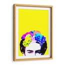 Los Ojos de Frida en Fondo Amarillo - Mario Velazquez | Cuadro decorativo de Canvas Lab