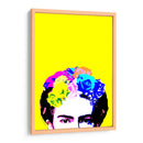 Los Ojos de Frida en Fondo Amarillo - Mario Velazquez | Cuadro decorativo de Canvas Lab