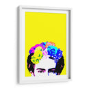 Los Ojos de Frida en Fondo Amarillo - Mario Velazquez | Cuadro decorativo de Canvas Lab