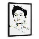 Retrato Pop Art de Frida Estilo Warhol - Mario Velazquez | Cuadro decorativo de Canvas Lab