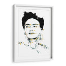 Retrato Pop Art de Frida Estilo Warhol - Mario Velazquez | Cuadro decorativo de Canvas Lab