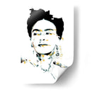 Retrato Pop Art de Frida Estilo Warhol - Mario Velazquez | Cuadro decorativo de Canvas Lab