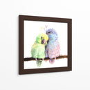 Lovebirds - Hue Art | Cuadro decorativo de Canvas Lab