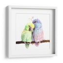 Lovebirds - Hue Art | Cuadro decorativo de Canvas Lab
